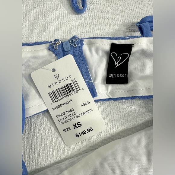 NWT Windsor Nia Beaded Ombre Mesh High Slit Formal Dress size XS - Picture 12 of 15